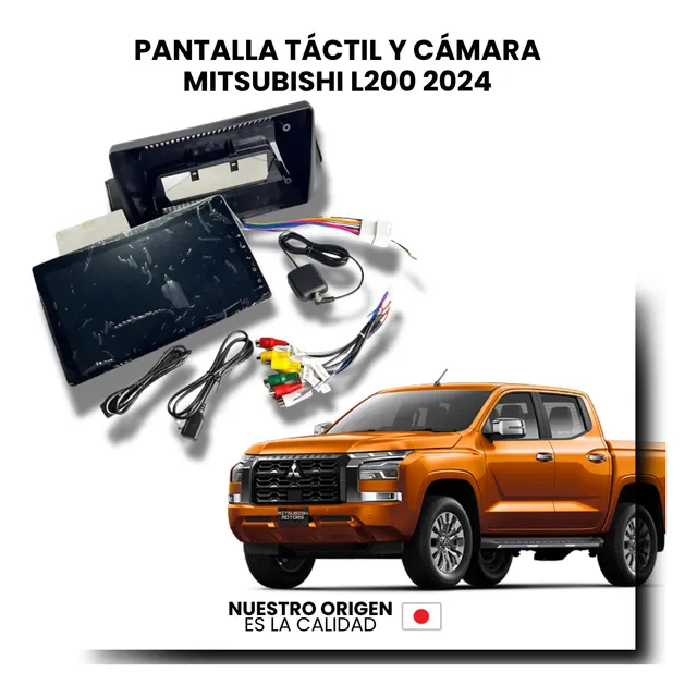 Pantalla Táctil Y Cámara Mitsubishi L200 2024