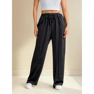 Calça Pantalona Feminina Cintura Alta Com Bolso Duna Premium Calça Pantalona Feminina Cintura Alta Com Bolso Duna Premium