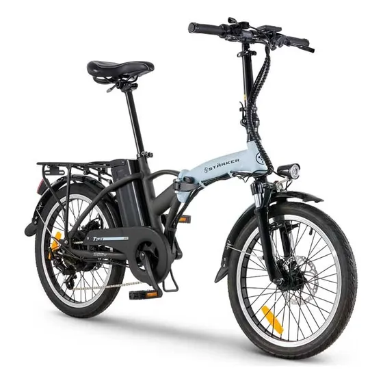 Bicicleta Eléctrica Starker T-flex Pro Alu 500w 2024 Auteco Color Gris/negro