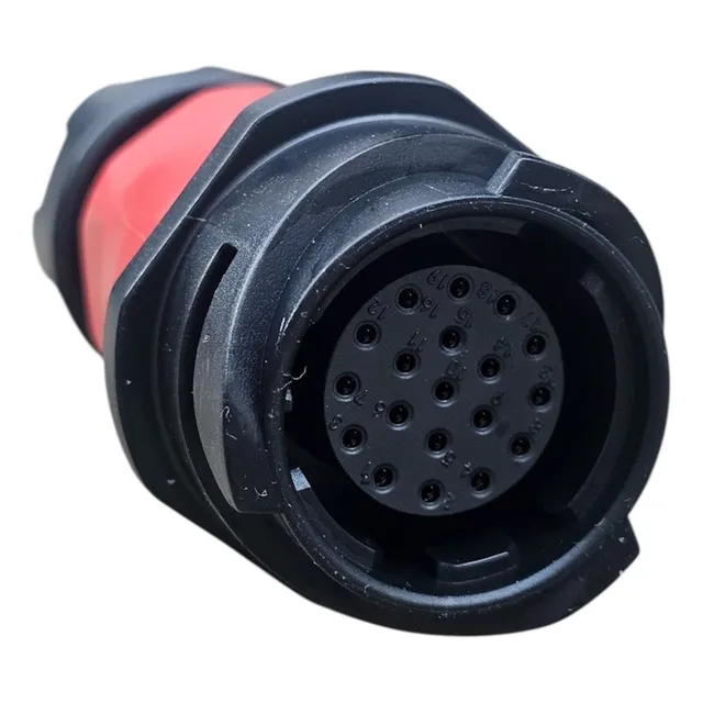 Conector Circular 19 Pines Aereo Socket Amphenol Similar 19 Pines Hembra Aereo
