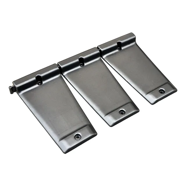 Low Profile Flex Glides 13342, Kit De 8 Piezas, Color Negro