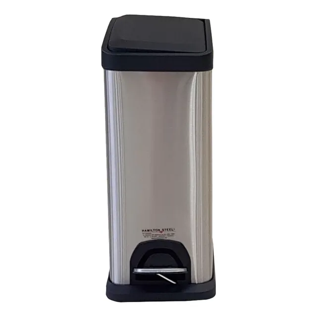 Tacho De Acero Con Pedal De 15 Litros /desperdicios Organico