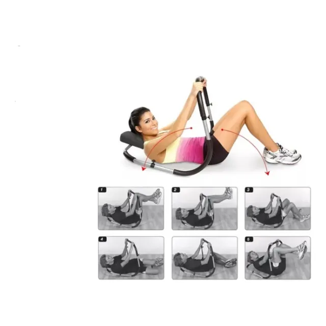 Ejercitador Abdominal Ab Roller Abdomen Live Up Sports Nuevo