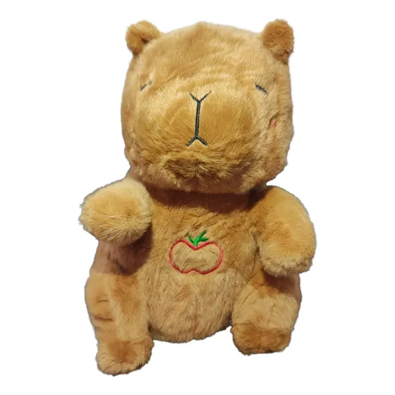Peluche De Apego Capibara Stitch Angel Que Respira Luz Capi