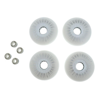 4 Piezas Led Lights Ruedas De Patinaje En Línea 76mm 4 Piezas Led Lights Ruedas De Patinaje En Línea 76mm