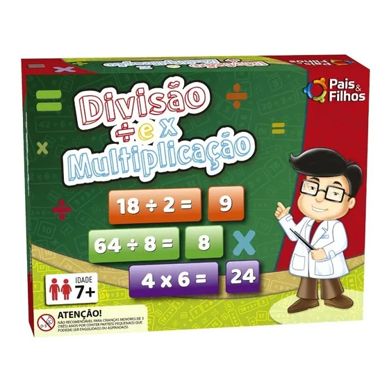 Jogo Educativo Matemática Aprendendo Divisão E Multiplicação