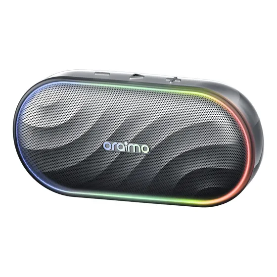 Bocinas Portátil  Bluetooth Con Luz Rgb Subwoofer Tf/fm