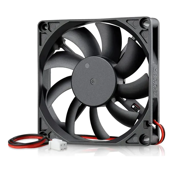 Ventilador Enfriamiento Dc Sin Escobillas 12v 8cm