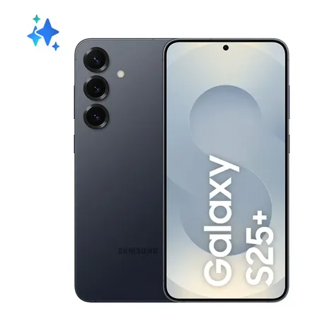 Celular Samsung Galaxy S25+ 5g, 256gb, 12gb Ram, Câmera Tripla De 50+12+10, Tela Grande De 6.7 Jetblack