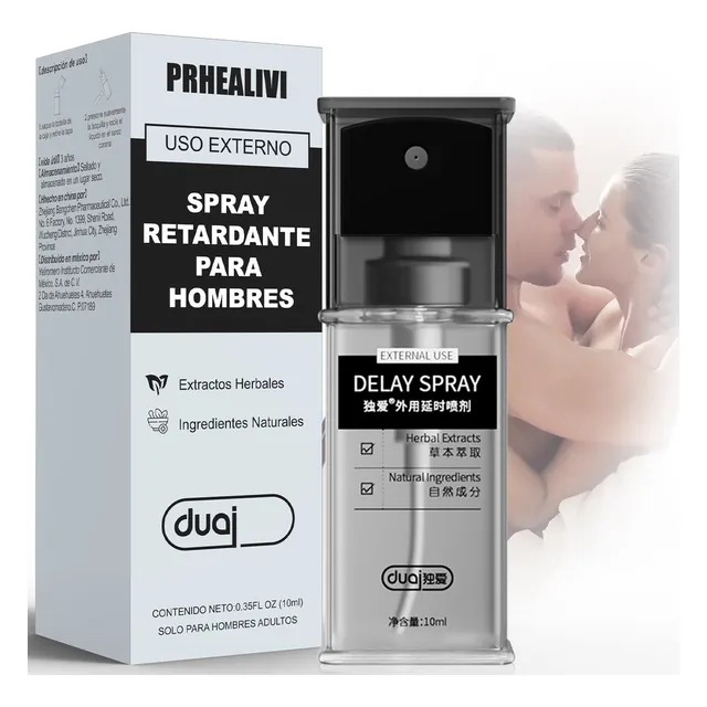 10ml Spray Retardante Masculino Peineili Natural