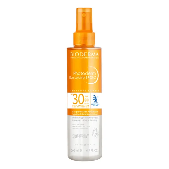 Bioderma Photoderm Eau Solaire Bronz Fps 30 - Água Bifásica 