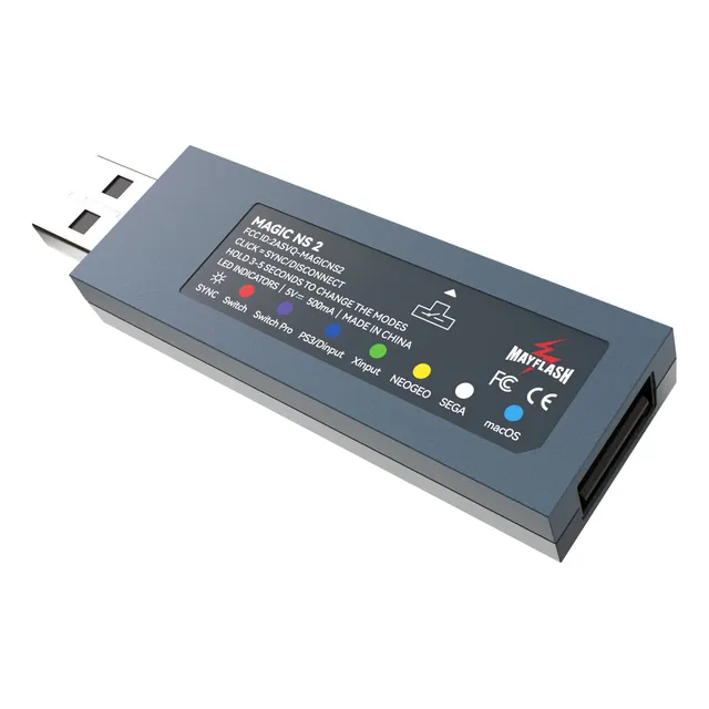 Mayflash Magic Ns 2: Adaptador Bluetooth Wireless Pack Para