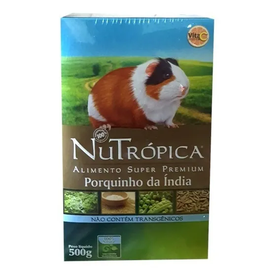 Ração Nutrópica Extrusada Porquinho Da Índia 500g