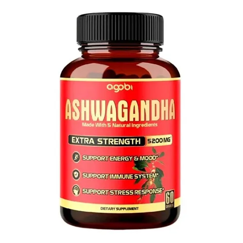 Ashwagandhaalto Concentrado Equivalente A 5200 Mg De Hierba Sabor 5 En 1