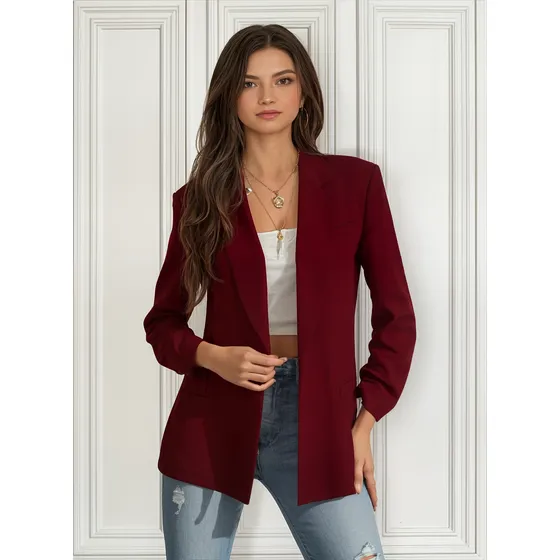 Blazer Casual Maria Bela Modelo Asturias