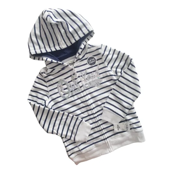 Campera Oshkosh De Algodón Niña Talle 7 Años 