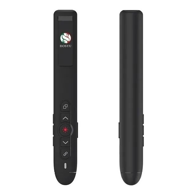 Presentador Apuntador Láser Inálambrico USB 100 metros distancia Presentador de diapositivas y presentaciones Mando a distancia