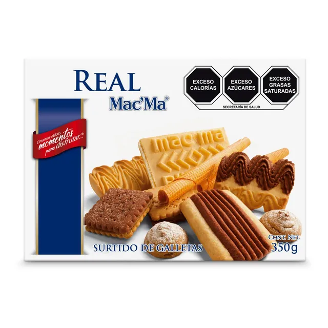 Galleta Mac'Ma Real Finas Surtidas 350g