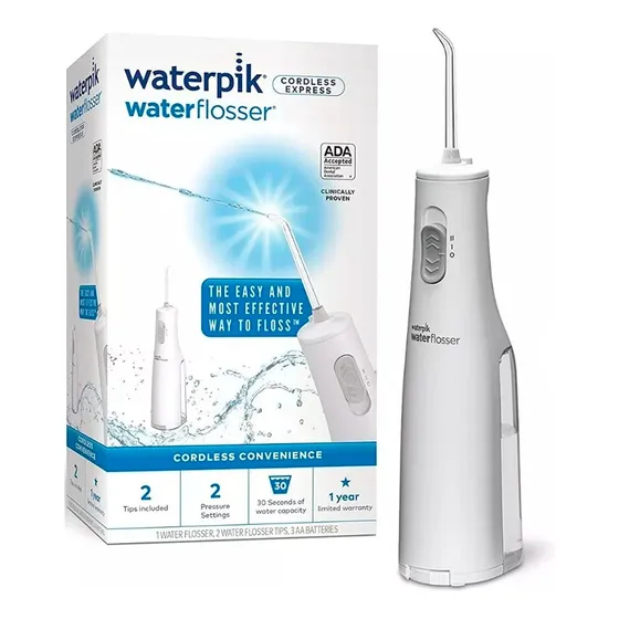Irrigador bucal Waterpik Cordless Express white