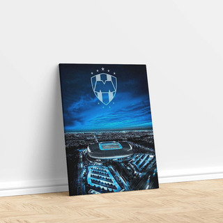 Cuadro Canvas Rayados Monterrey Estadio Arte Cuadro Canvas Rayados Monterrey Estadio Arte