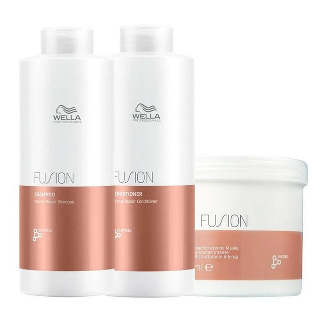 Kit Wella Pro Fusion Sh1l+cd1l+masc500 Kit Wella Pro Fusion Sh1l+cd1l+masc500