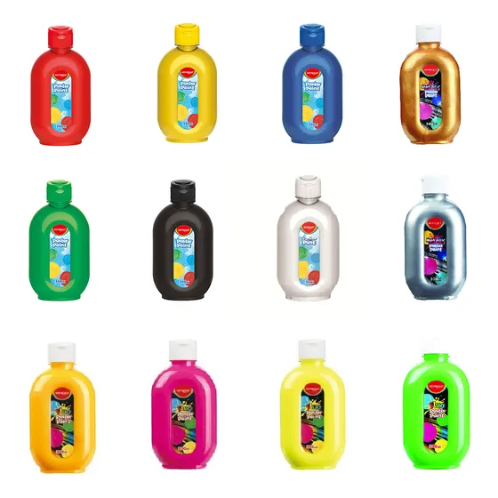 Témpera Infantil Keyroad De 300ml Color Azul