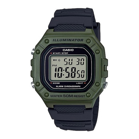 Relógio Casio Masculino Digital Illuminator W-218h-3avdf Correia Preta Relógio Casio Masculino Digital Illuminator W-218h-3avdf Correia Preta