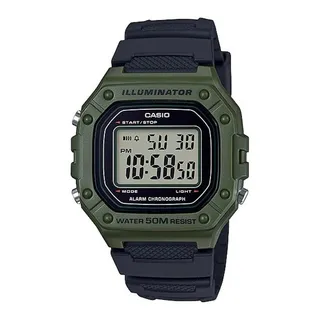 RelĂłgio Casio Masculino Digital Illuminator W-218h-3avdf Correia Preta RelĂłgio Casio Masculino Digital Illuminator W-218h-3avdf Correia Preta