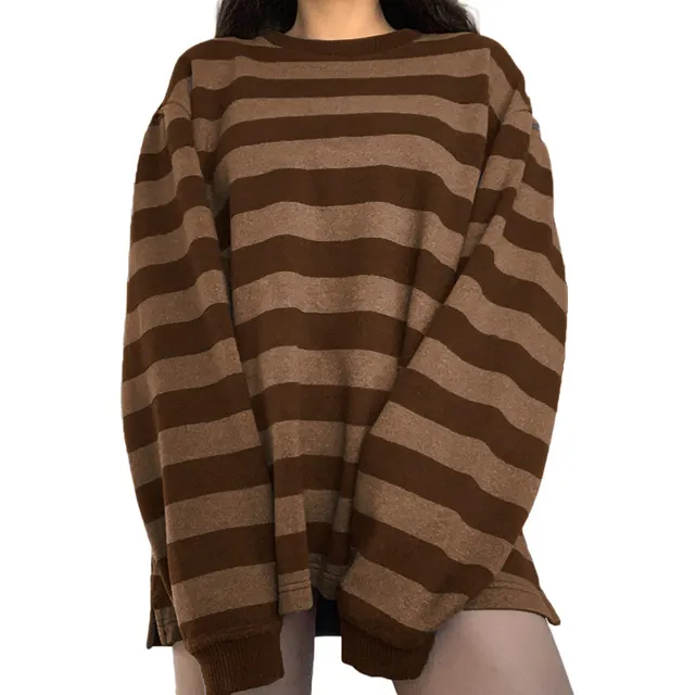 Sudadera Cuello Redondo Para Mujer Manga Larga