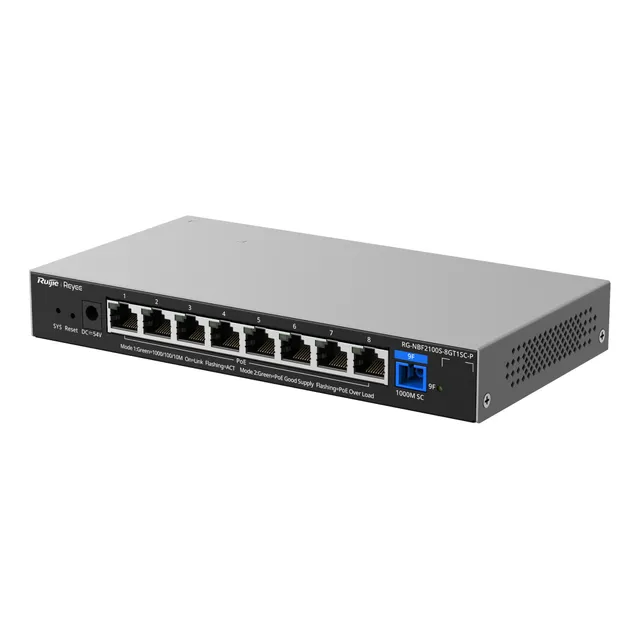 Interruptor Switch E-lighten Onu Poe+ Capa 2 Pon 1g 120watts