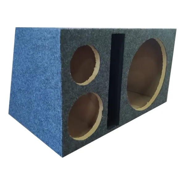 Caixa Madeira Trio 1x15 Duto Regua Pancadao