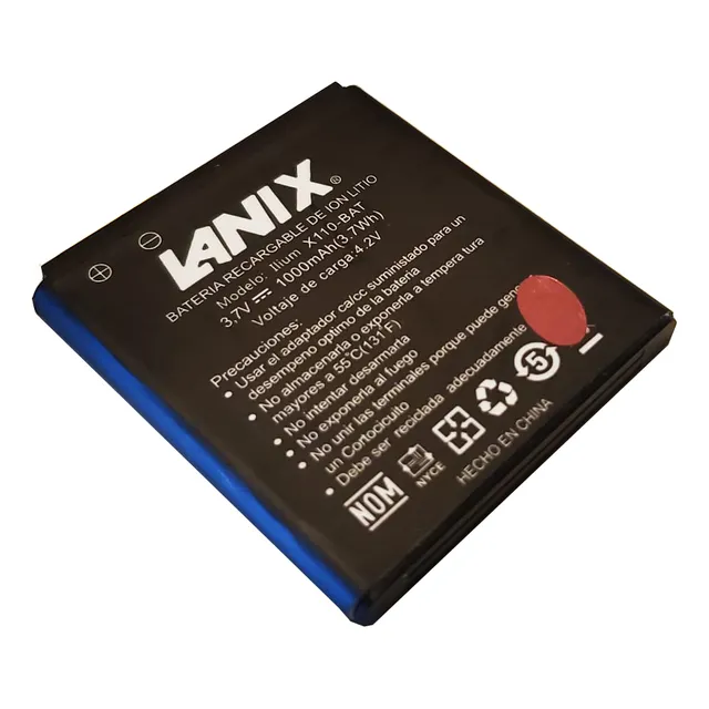 Pila Bateria Ion Litio X110-bat 1000 Mah Lanix X110 E/g
