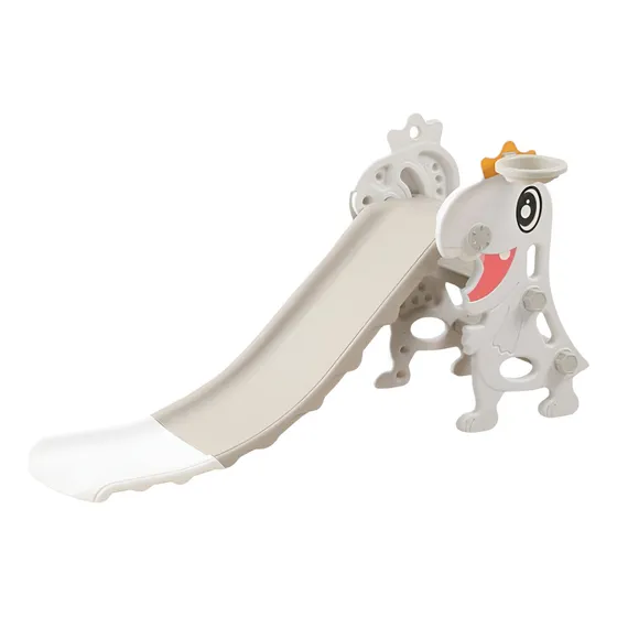 Resbalín Plastico Tobogán Plegable Niños Juego Infantil Color Gris