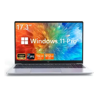 Laptop Acemagic Ax17 Intel N95 16gb 512gb Ssd 17.3  Fhd Plateado