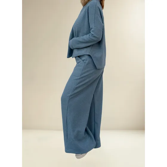 Conjunto De Sweater Y Palazzo Lanilla Morley Mujer (viena)