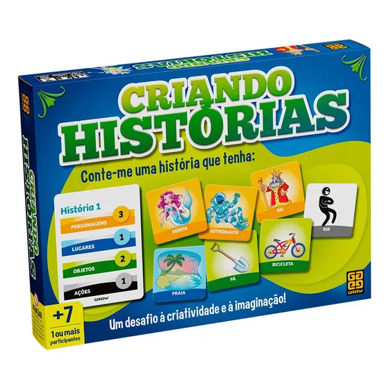 Jogo Criando Histórias Grow