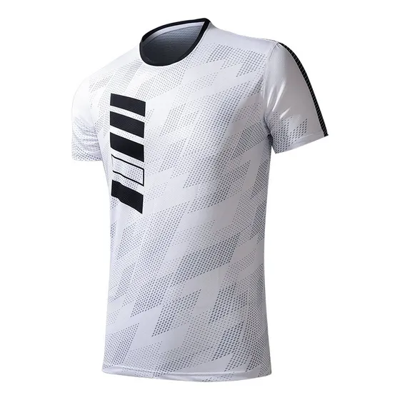 Playera Deportiva De Manga Corta De Seda Helada Para Hombre