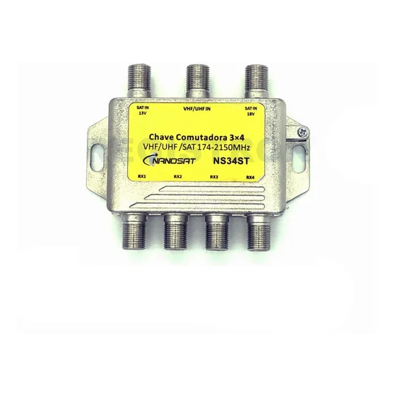 10 Chaves Comutadora Sky 3x4 Pode Substituir Diseqc Diplexer