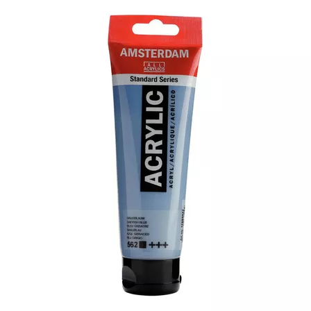 Acrílico Amsterdam Serie Standard 120ml Colores Color 562 Azul Gris