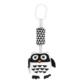 BebĂȘ Pendurado Em Forma De Coruja, Preto E Branco, Recheado BebĂȘ Pendurado Em Forma De Coruja, Preto E Branco, Recheado