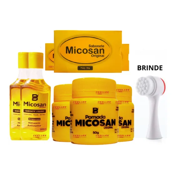 Manchas Na Pele Espinhas Virilha Micose Kit Clareador Barato