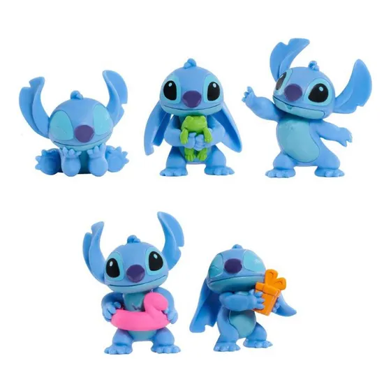 Stitch Pack De 5 Mini Figuras