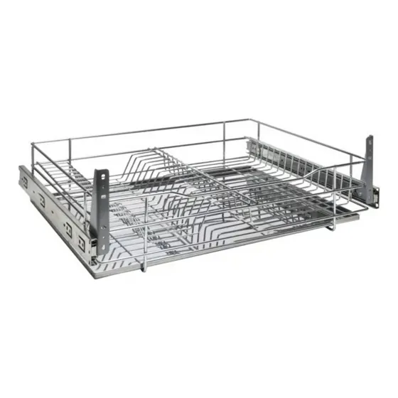 Gaveta Porta Louças Escorredor Inox Com Corrediças 7177 Gtb