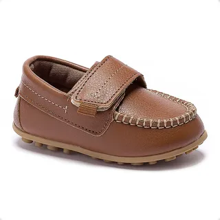 Mocassim Menino Bebê Batizado Sapato Social 37178 Pequito