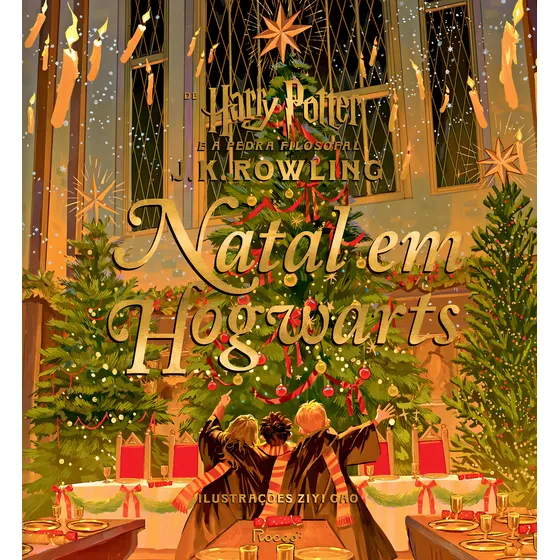Natal Em Hogwarts: De Harry Potter E A Pedra Filosofal, De J.k. Rowling. Editorial Rocco, Capa Dura, Edição 1 Em Português, 2024