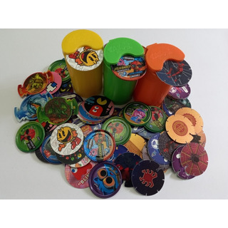 90 Tazos, Spiderman,dragonball,mascotas,metalix+ Portatazos 90 Tazos, Spiderman,dragonball,mascotas,metalix+ Portatazos