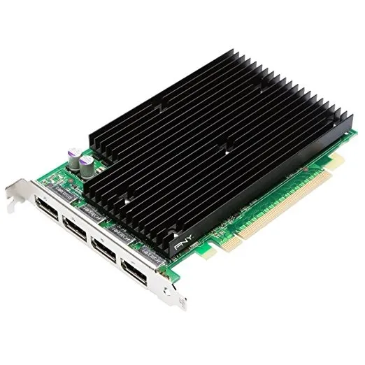Quadro Nvs 450 De Pny 512mb Gddr3 Pci Express X16 Gen 2 Quad