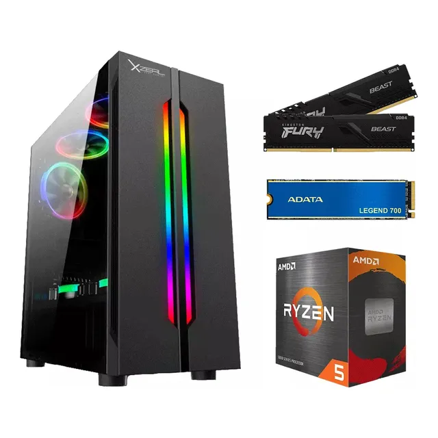 Pc Gamer Ryzen 5 5500 32gb Ram 1tb Rx6600