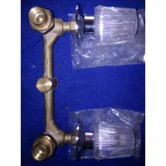 Llave Grupo Ducha Doble  En Bronce Nueva 