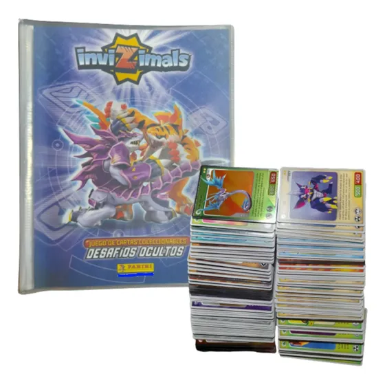 Coleccionador Invizimals + Set De Tarjetas Panini